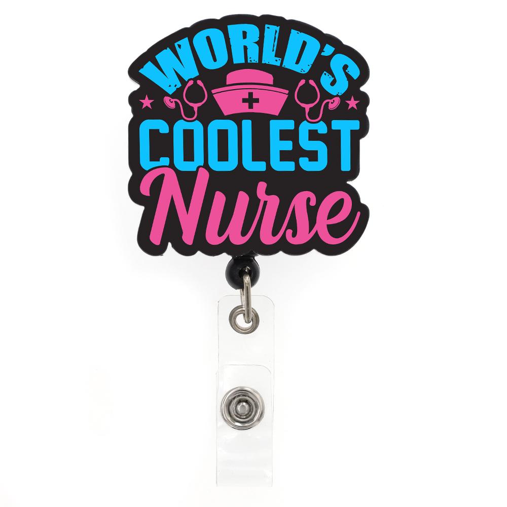 ABO Custom Wholesale Nurse RN Badge Scroll Scrub Life CNA Badge Scroll Nurse Accessories Badge Rack