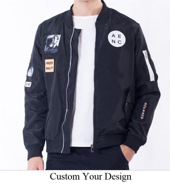 OEM Wholesale Fashion Hip Hop Casual Windproof Coat Waist And Cuffs Short Jacket With Elastic Band For Men