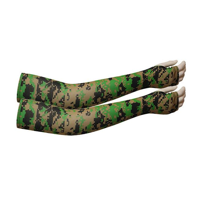 Wholesale Adult Cooling Arm Sleeve Long Finger-free Gloves Non-slip Sunscreen Arm Sleeve