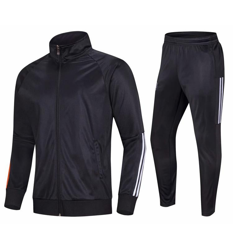 2025 Black Football Training Football Wear Sportswear Pain Football Wear Sportswear