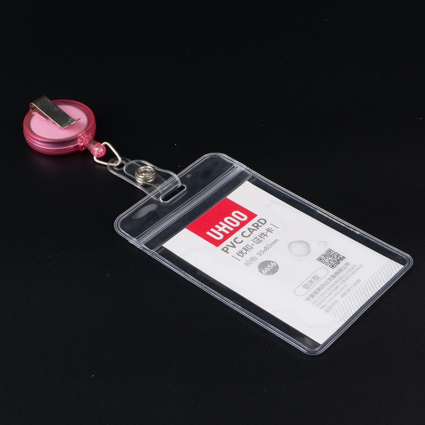 Heavy Duty Retractable Badge Holder Reel Medical Nurse Name Badge Reel Card Holder Metal Clip Retractable Name Badge Reel