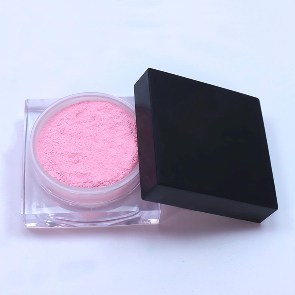 Low MOQ Matte Waterproof Cosmetic Makeup Private Label Vegetarian Pink Loose Style Powder