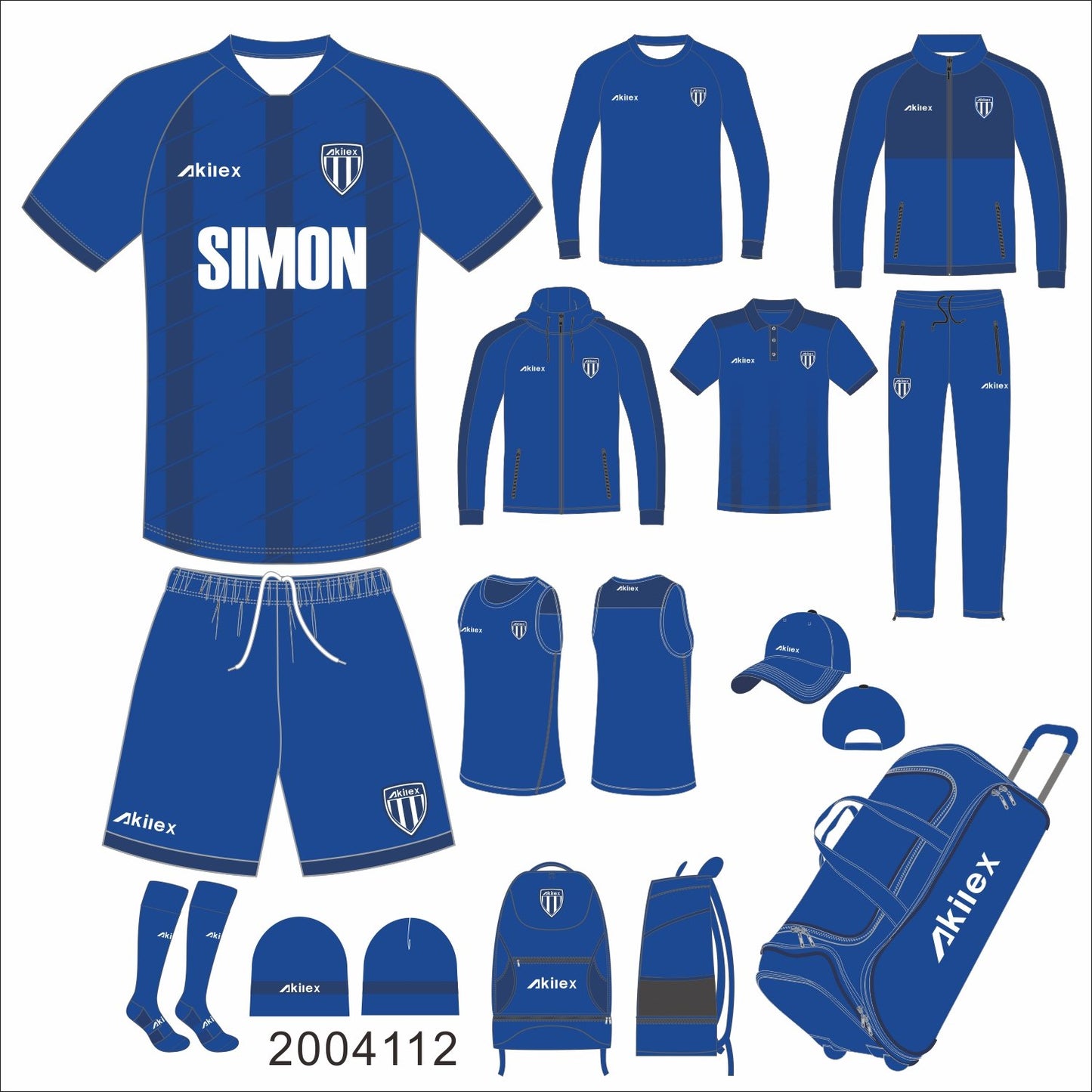 Custom New Design High Quality Factory Original Soccer Full Set Soccer Team Uniform Training Men Soccer Set For Sale