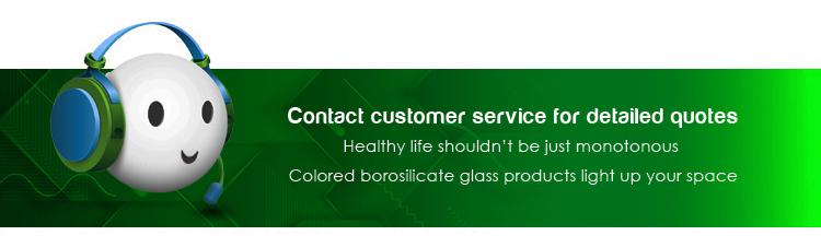 GDGLASS Custom Wine Set Jade Tea Cup Borosilicate Coffee Cup With Handle Glass
