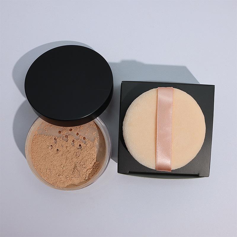 High Quality Translucent Luxury Powder Tank Maguire Raj Talc Free Waterproof Suitable For Me Waterproof Vegetarian Glow Light Shaping Powder