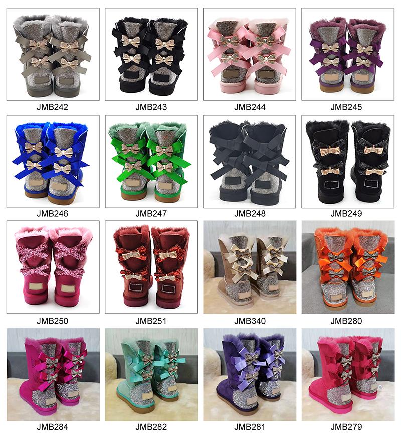 Hot Sale Boots Women Winter Snow Boots Women Bowling Winter Knee High Fur Shoes