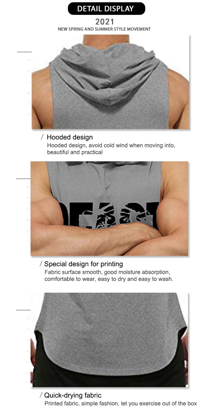 Customized Polyester Custom Stringer Vest Gym Men's Wholesale Sports Vest Low Price Men's Vest With Custom Logo