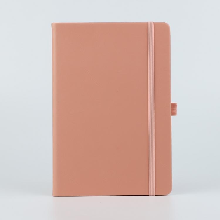 High Quality Business Office Lining Personalized Printing Notebook PU Leather Customized A5 Hardcover Journal Notebook With Logo