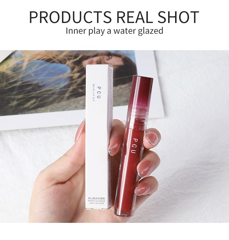 Wholesale Plump Jelly Lip Gloss Moisturizing Non-fading Water Gloss Mirror Lip Glaze Gloss Lip Gloss