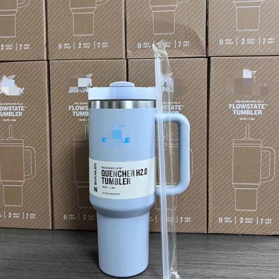 2024 Manufacturer Is Ready To Ship 40 Oz Adventure Insulated Stainless Steel Tumbler With Handle And Lid Reusable Beer Mug