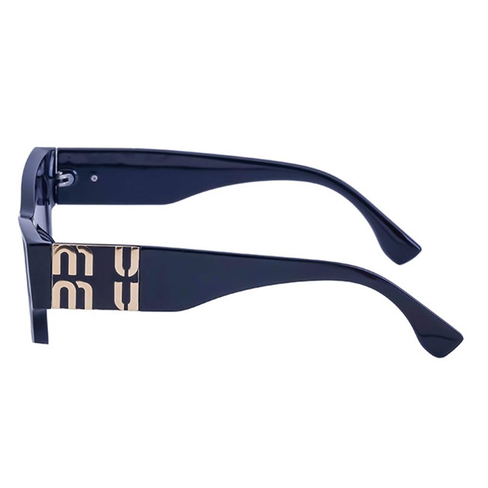 CY-98103 2024 Fashion High Quality UV400 Y2K Letter Metal Small Square Sunglasses