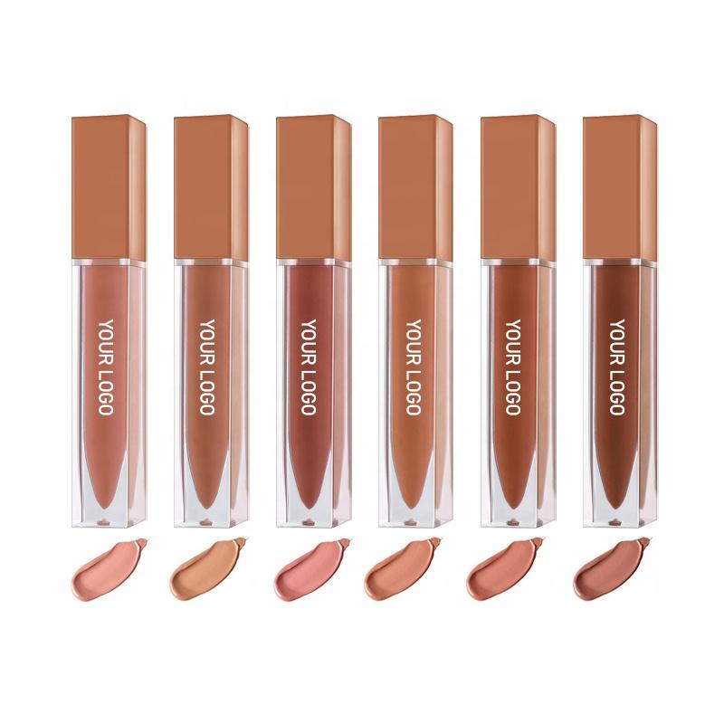 Wholesale Lip Lustre Custom Logo Private Label High Pigment Lip Gloss Lasting Makeup Lip Gloss