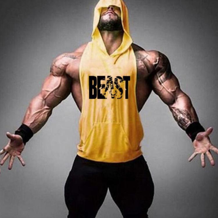 Customized Polyester Custom Stringer Vest Gym Men's Wholesale Sports Vest Low Price Men's Vest With Custom Logo