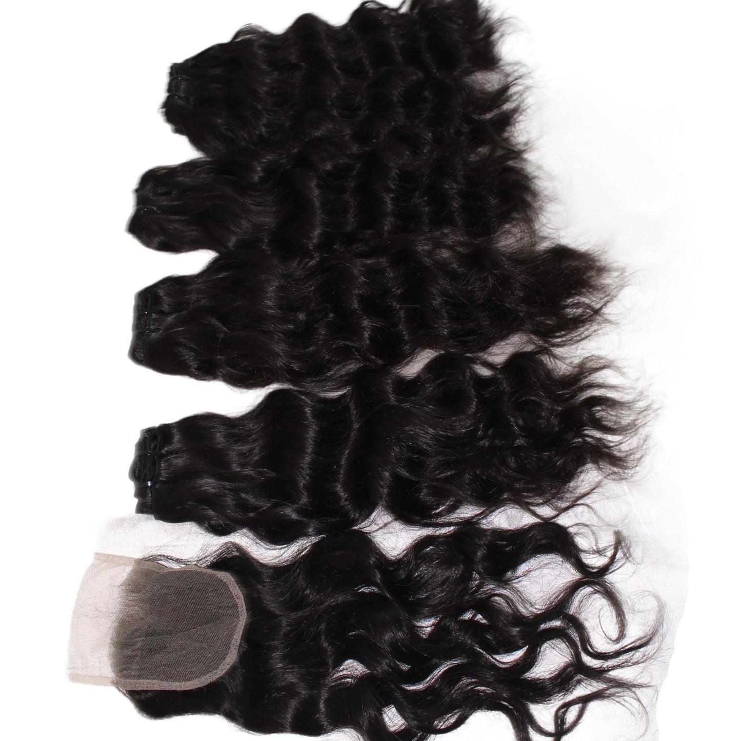 100% Natural Eco-Friendly Human Hair Belt Closure Suit Beautiful Body Wave Remi High Clear Lace Wig Long Transparent Lace