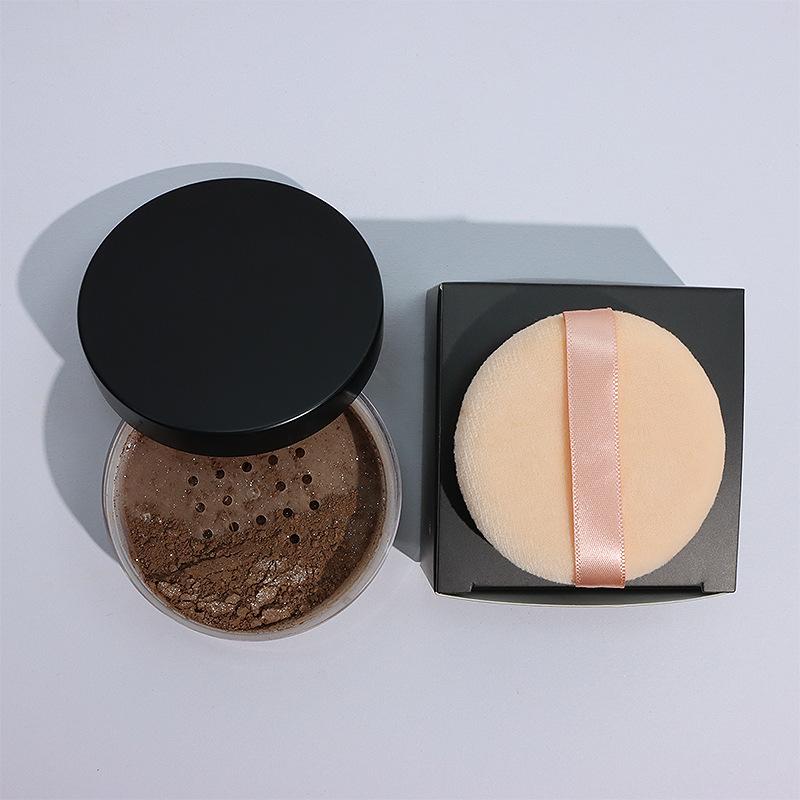 High Quality Translucent Luxury Powder Tank Maguire Raj Talc Free Waterproof Suitable For Me Waterproof Vegetarian Glow Light Shaping Powder