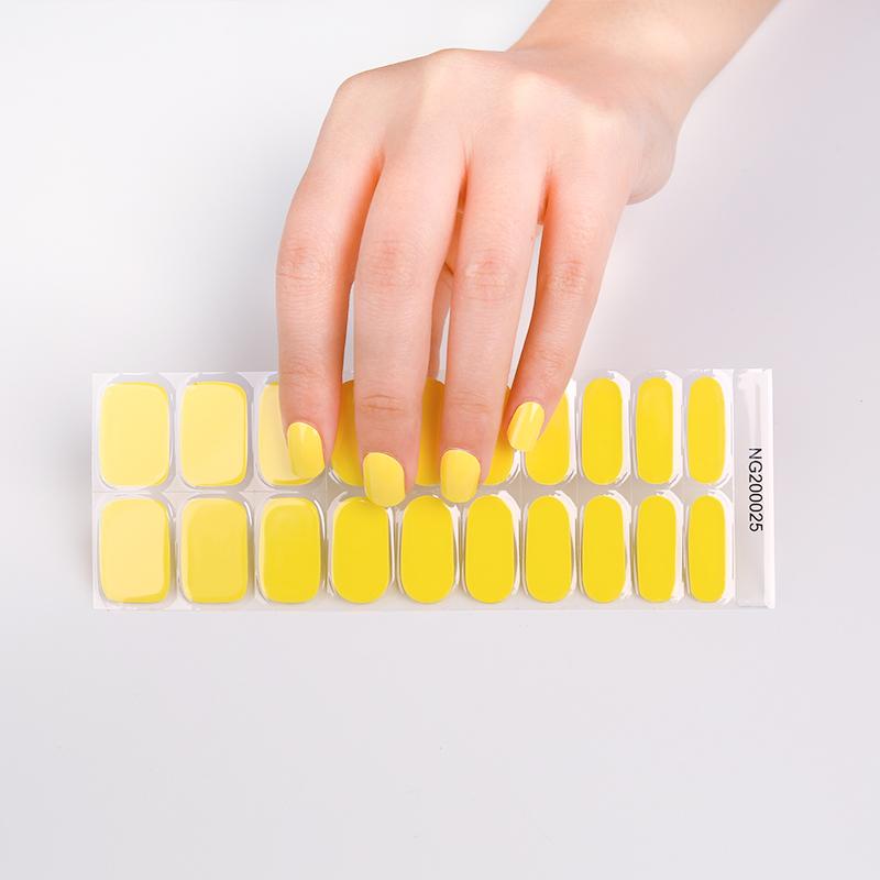 2025 Wholesale Amazon Best Selling New Brand UV Gel Nail Polish Nail Wraps Gel Varnish Nail Polish Sticker