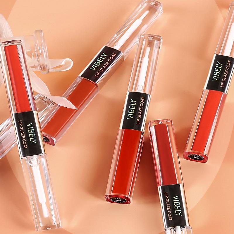 Makeup Lipstick Wholesale Cruelty-free Long-lasting Silky Non-stick Cup Velvet Matte Cream Lip Gloss
