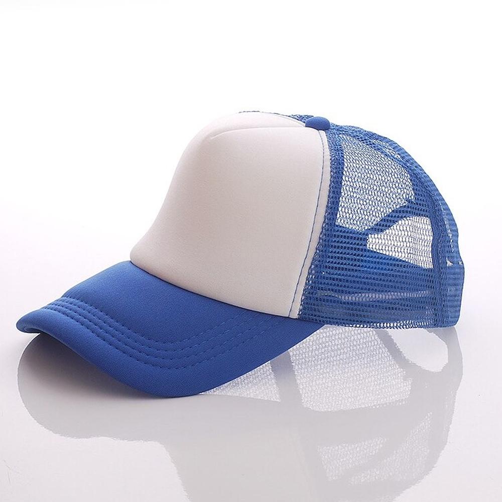 Custom Logo Embroidery Trucker Cap Solid Color Baseball Cap 5 Panel Cap Wholesale Low Price