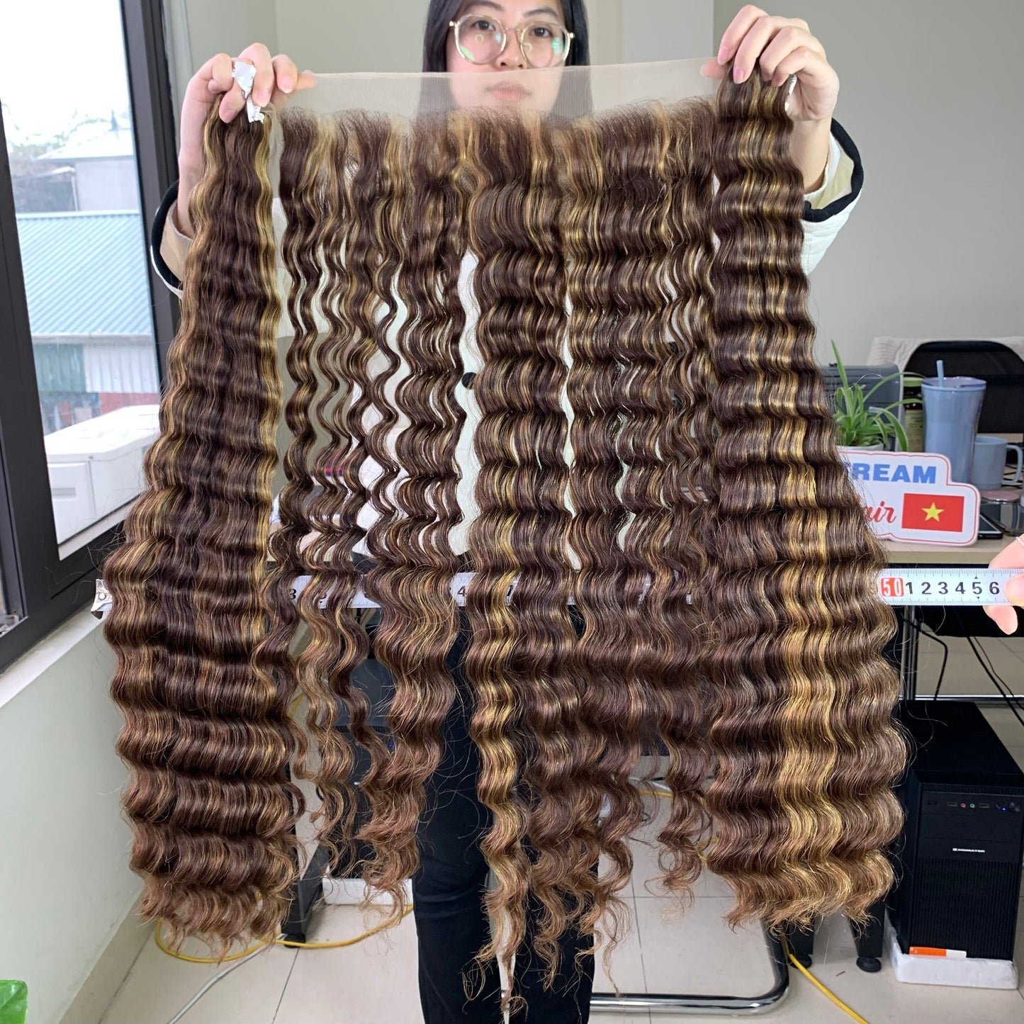 Super Double-pull Vietnamese Virgin Hair, Grade 12A Straight Vietnamese Hair Extension, Bundle Of Vietnamese Hair