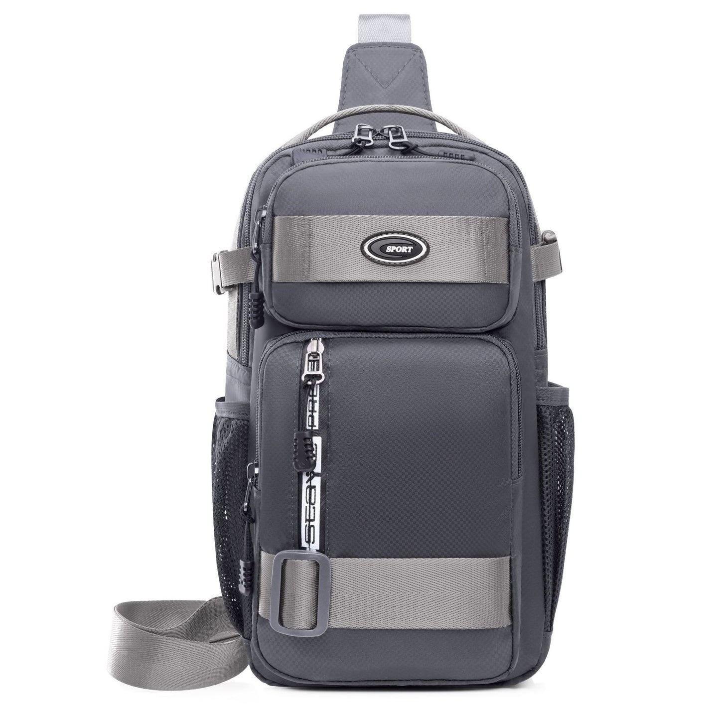 ZWY189 Wholesale New Men's Chest Bag Oxford Waterproof Multi-Pocket Storage Bag Crossbody Bag Sports Travel Work Casual Chest Bag