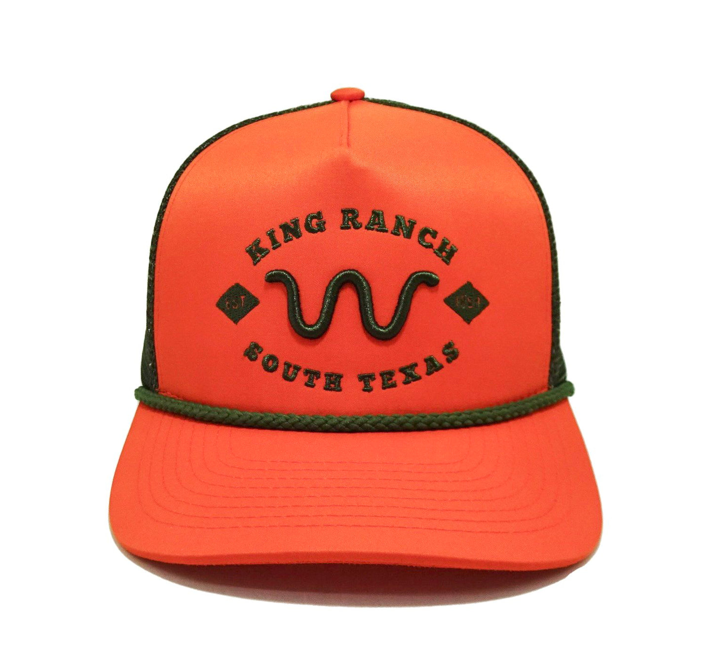 King Ranch Tom Lea 5 Panel Truck Driver Cap Gorras Custom Brand Logo Truck Driver Cap With Rope OEM Vietnam Headdress Custom Hat