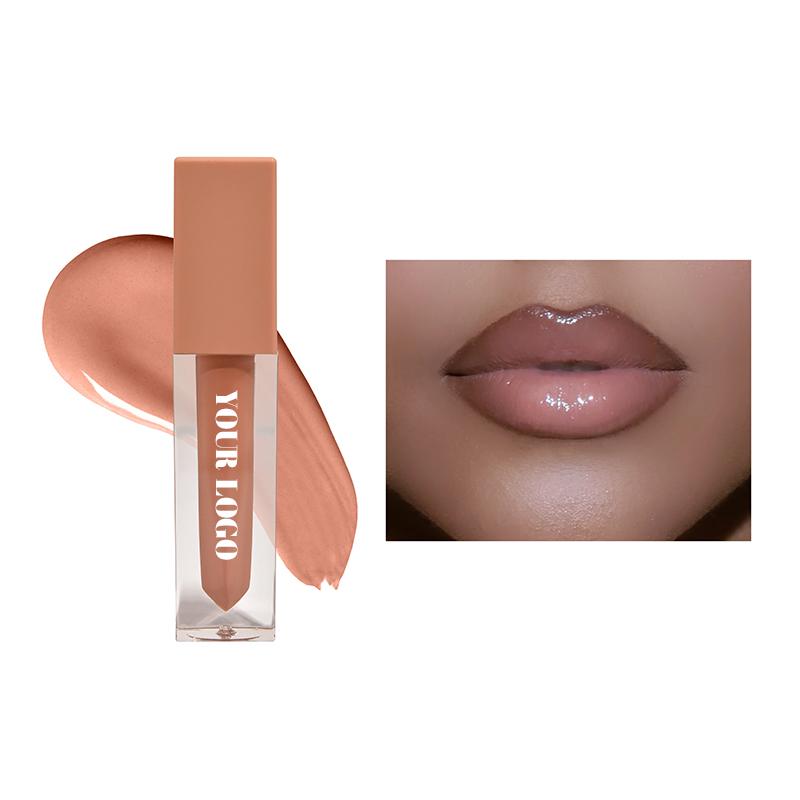 Wholesale Lip Lustre Custom Logo Private Label High Pigment Lip Gloss Lasting Makeup Lip Gloss
