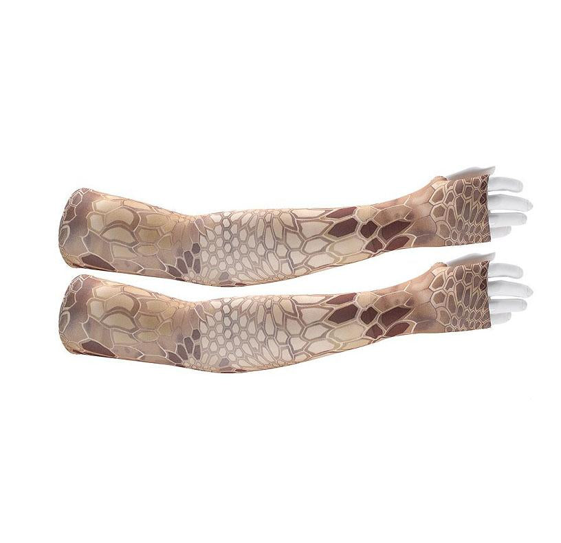 Wholesale Adult Cooling Arm Sleeve Long Finger-free Gloves Non-slip Sunscreen Arm Sleeve