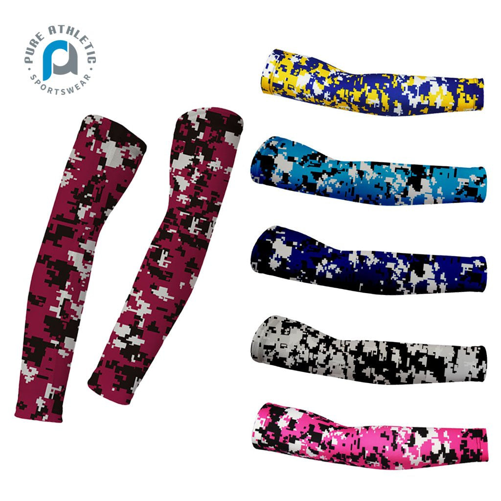 Frost Arm Sleeve Custom American Football Arm Sleeve Youth Adult Sports Baseball Sleeve Headband Suit
