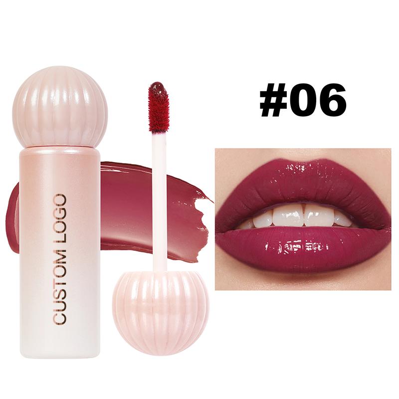Cosmetics Manufacture High Quality Unique Mirror Vegetarian Lip Gloss Customized Logo Nude Color Lip Gloss Lip Gloss Liquid Lip Balm