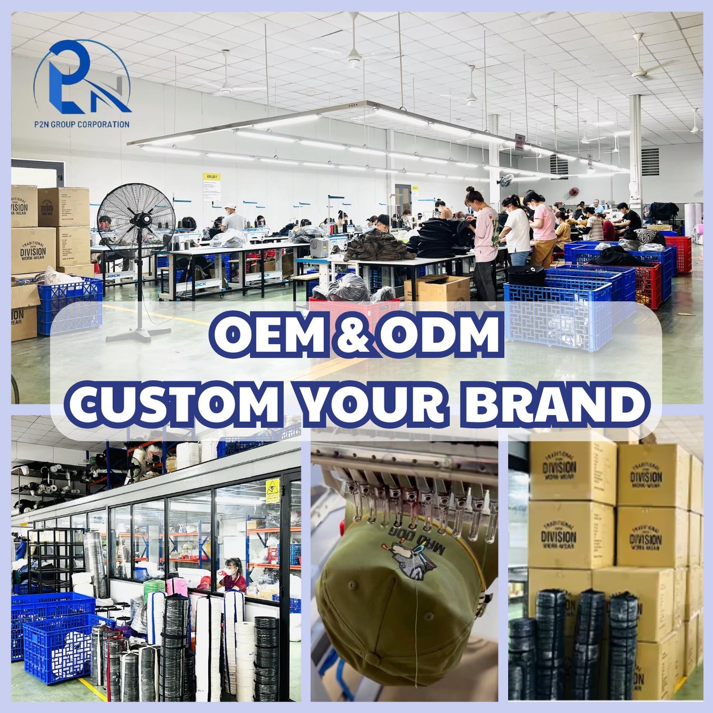Custom Logo Baseball Cap Manufacture Golf Cap Soft Cotton Embroidered Waterproof Curved Hat Brim For Men And Women Wholesale