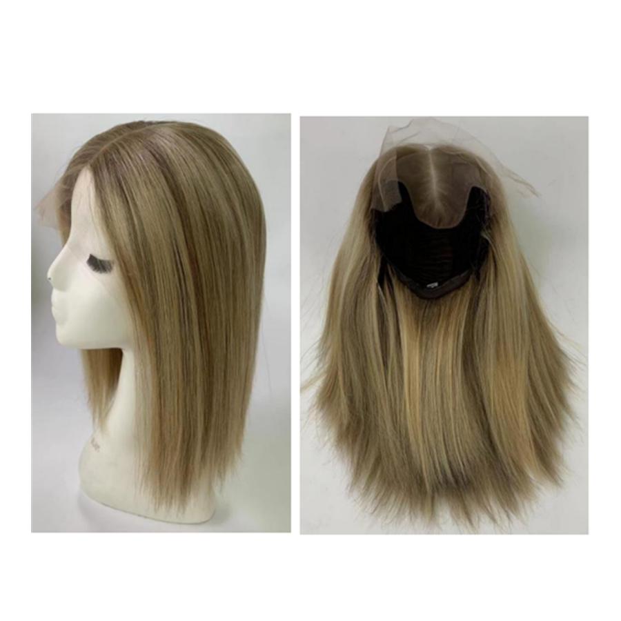 Longhu Natural Wig Front Human Hair Glue-free Wig Russian Hair Jewish Wig