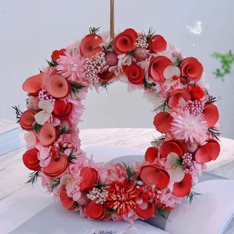 Wedding Decoration Flower Wreath And Plant Eternity Eternity Rose Preserve Home Flower Decoration
