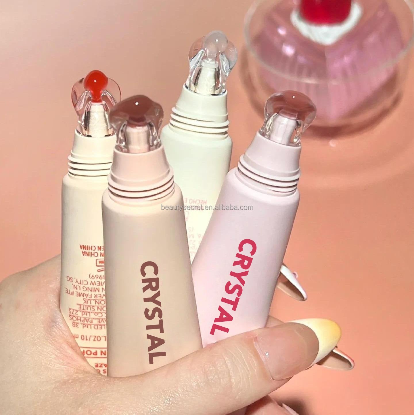 High Pigment Private Label Shiny Lip Gloss Moisturizing Lip Balm Moisturizing Custom Logo Lip Gloss