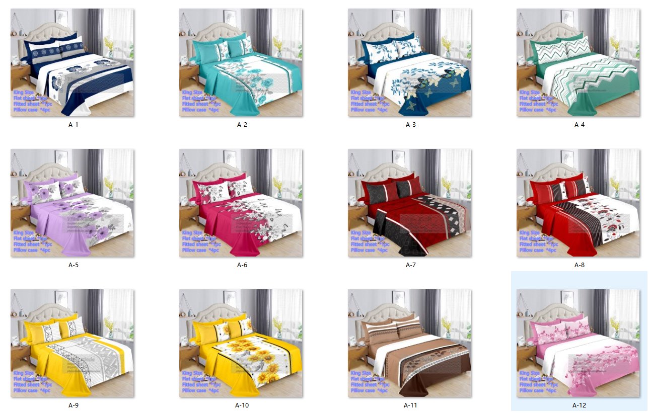 6pc Bedding Suit Wholesale In Stock Retail Printed Cotton Touch Fit Sheets King Bed Sheet With Pillowcase 6 Pcs