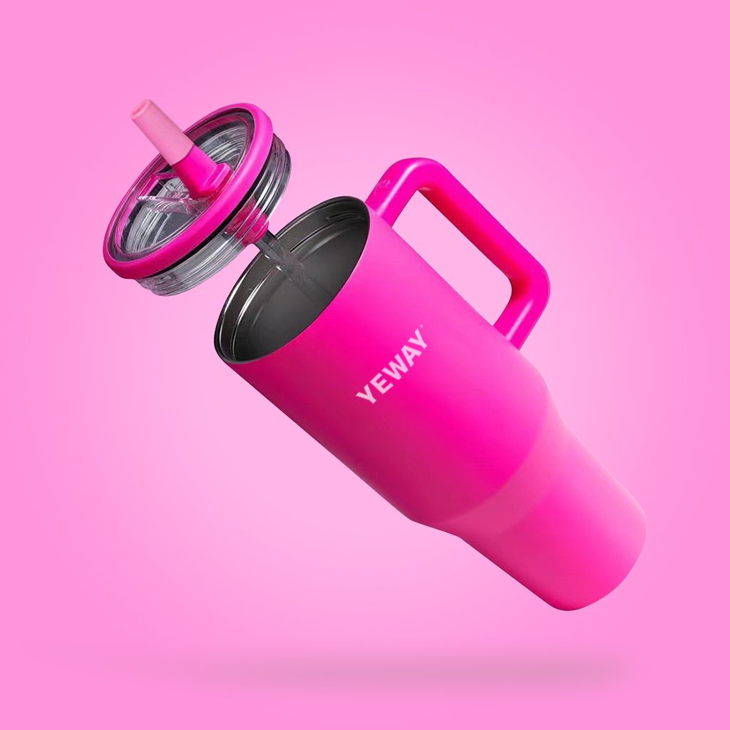 Tazas De Cafe Termo Tumbler Pipette Cup 40 Oz Vacuum Coffee Tumbler Stainless Steel Coffee Travel Mug 40 Oz Tumbler With Handle