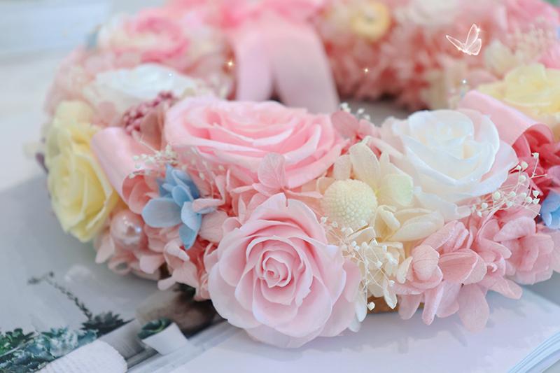 Wedding Decoration Flower Wreath And Plant Eternity Eternity Rose Preserve Home Flower Decoration