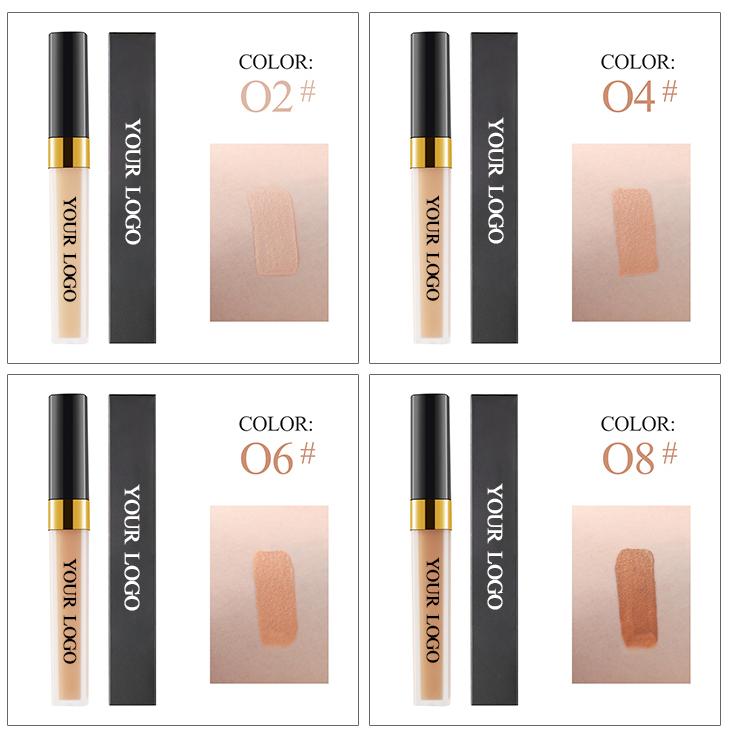 Waterproof Cover Point Liquid Concealer Waterproof Full Cover Matte Concealer