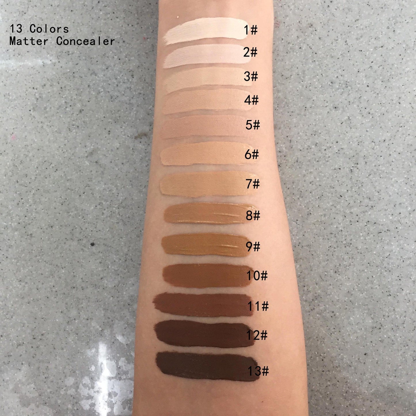 Wholesale Lasting Vegetarian Cruelty Free Facial Makeup Concealer Private Label Custom Logo HD Liquid Concealer