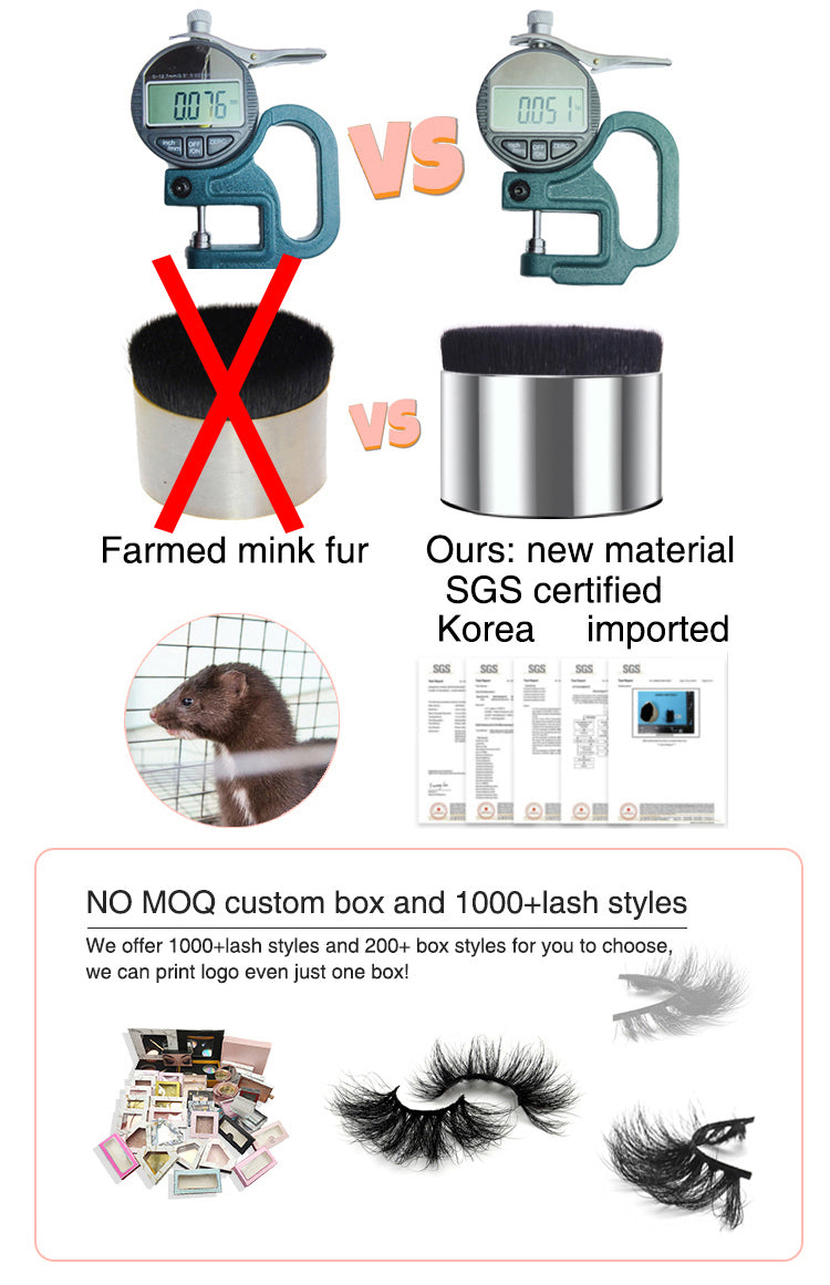 Easternbeauty Best Silk Faux Mink Strip False Eyelashes 3D False Eyelashes Wholesale