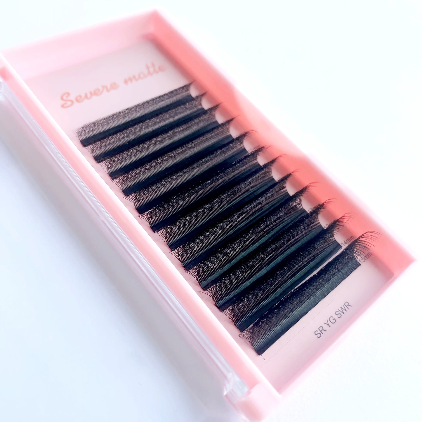 5D W Shape Eyelash Lengthening Prefabricated W Eyelash C/D Curl High Quality Personality False Eyelash Roll Fan W Style YY Eyelash