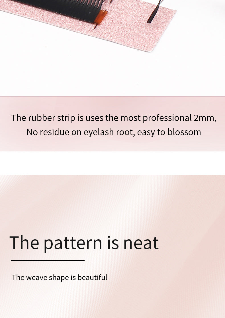 5D W Shape Eyelash Lengthening Prefabricated W Eyelash C/D Curl High Quality Personality False Eyelash Roll Fan W Style YY Eyelash