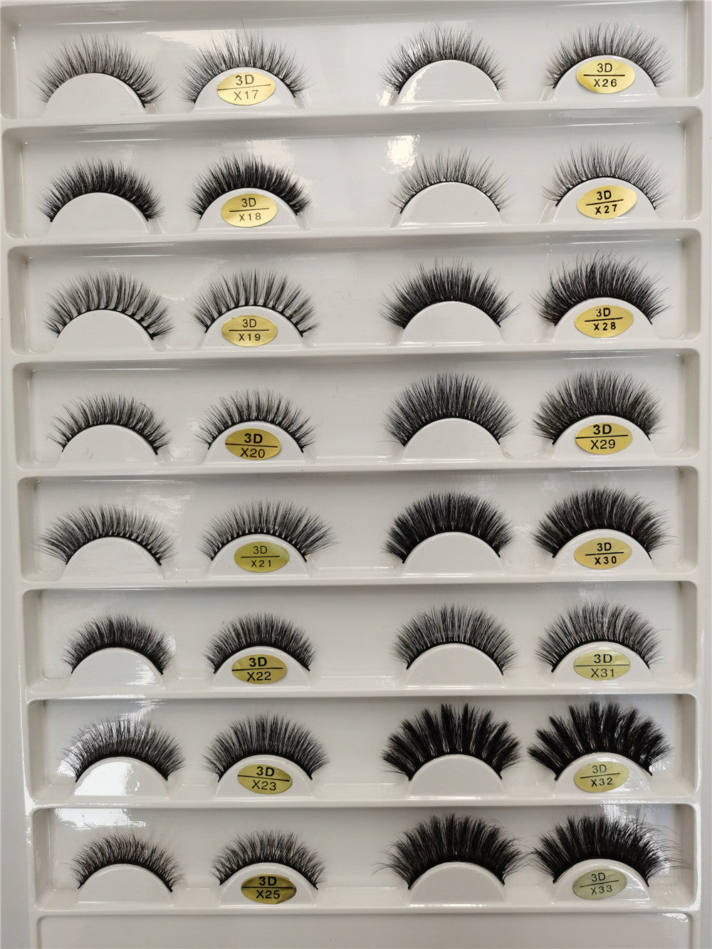 Wholesale 5 Pairs Of Imitation Mink False Eyelashes 3d Handmade Full 5in1 Eyelashes Private Label H13