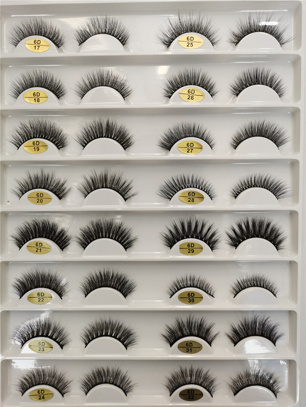 Wholesale 5 Pairs Of Imitation Mink False Eyelashes 3d Handmade Full 5in1 Eyelashes Private Label H13