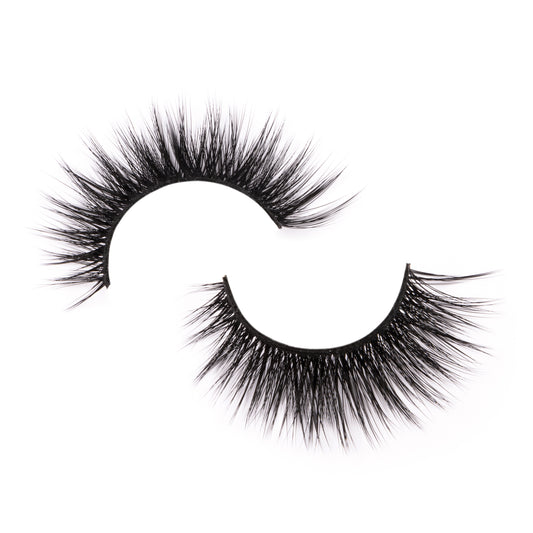 Custom Private Label Fake Natural Artificial Mink Eyelashes Soft Silk Eyelashes