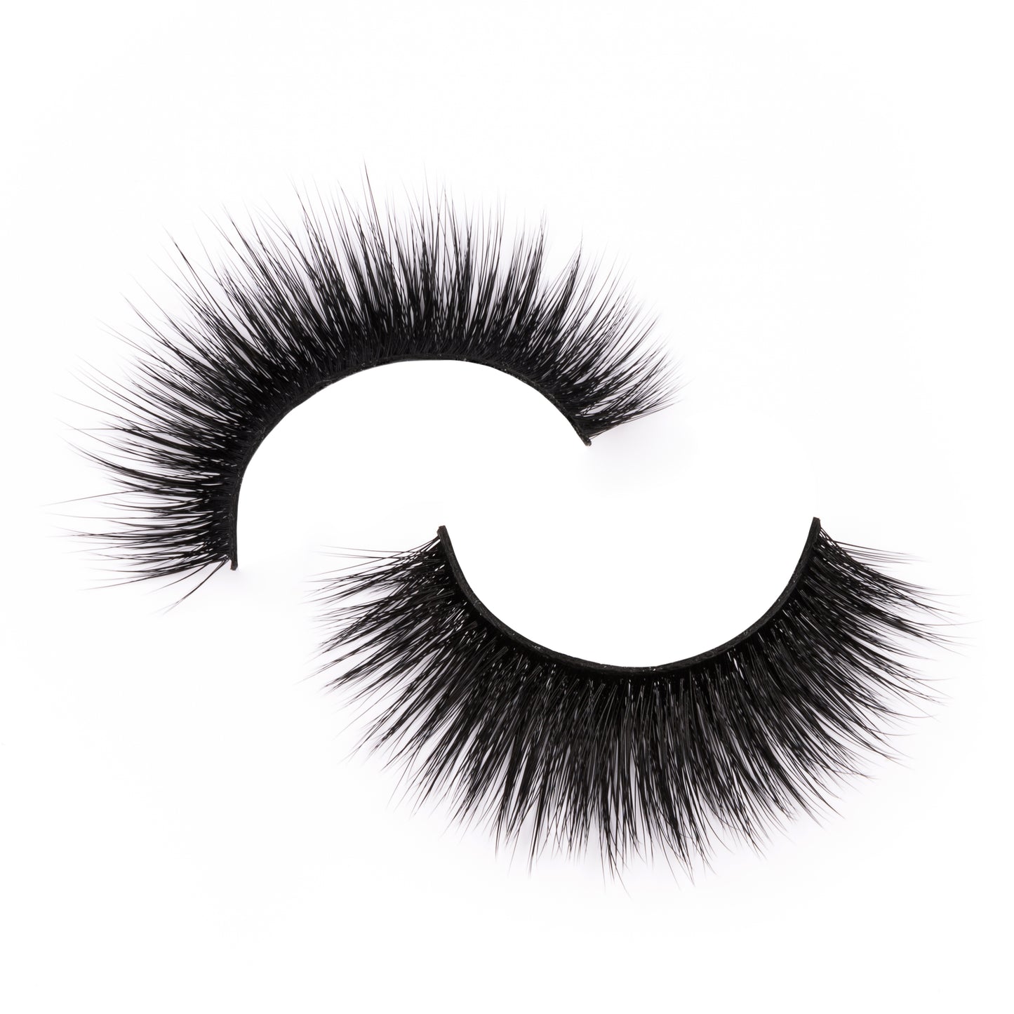Custom Private Label Fake Natural Artificial Mink Eyelashes Soft Silk Eyelashes