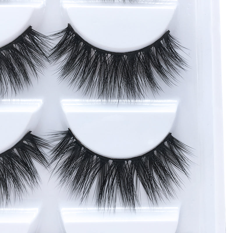New Products And Waterproof Eyelashes 5 Pair Cheap False Eyelash Makeup