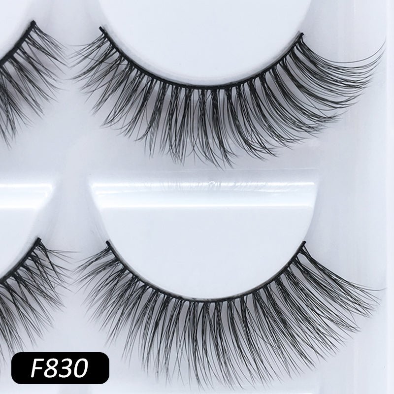 New Products And Waterproof Eyelashes 5 Pair Cheap False Eyelash Makeup