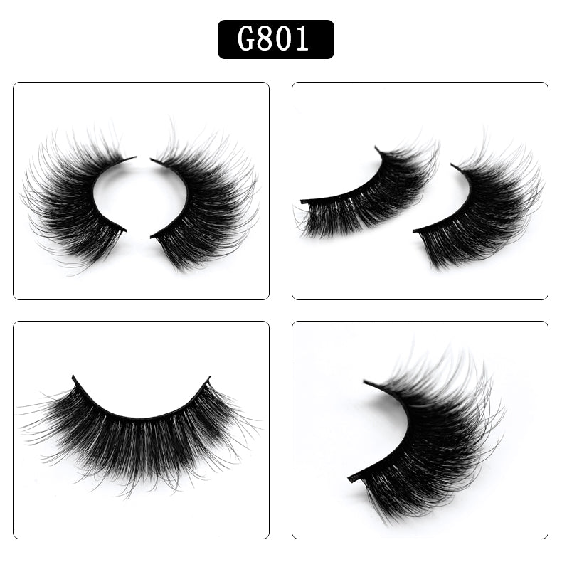 New Products And Waterproof Eyelashes 5 Pair Cheap False Eyelash Makeup