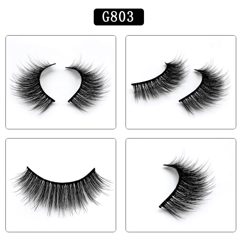 New Products And Waterproof Eyelashes 5 Pair Cheap False Eyelash Makeup