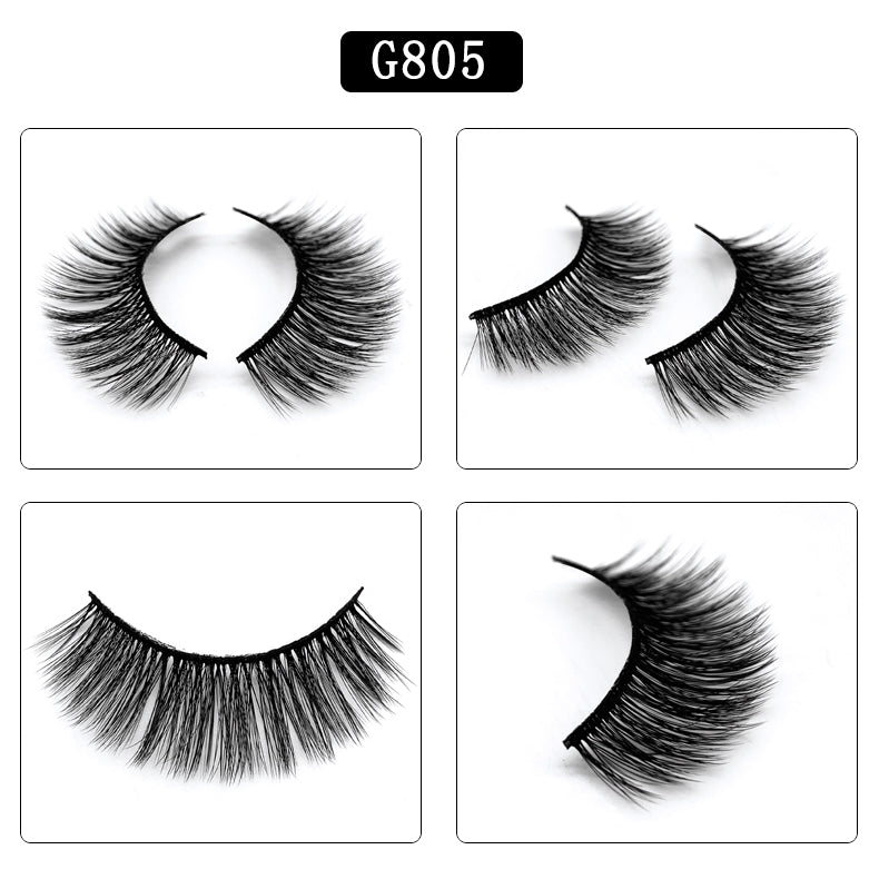 New Products And Waterproof Eyelashes 5 Pair Cheap False Eyelash Makeup